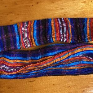 Headbands Made From Colorful Loom Threads, Set of 2